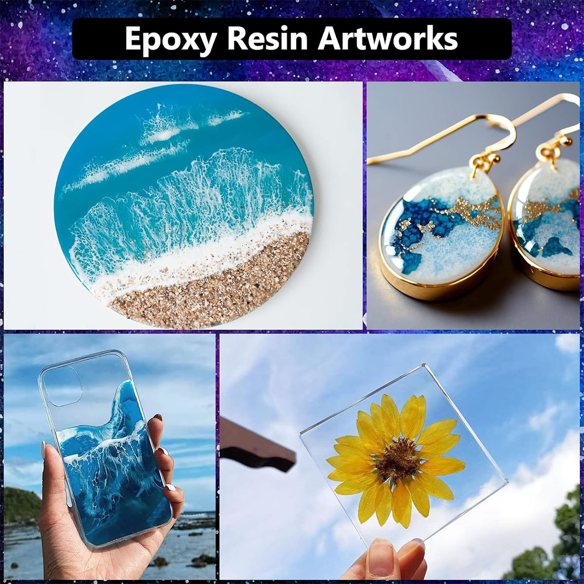 1000ml 크리스탈 투명 에폭시 레진 키트, 황변 없 - Resin Craft Kit 리뷰 및 가격
