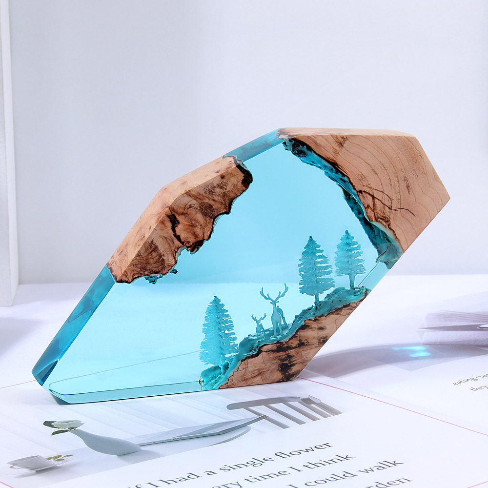 숲의 요정 사슴 데스크탑 아트 개인 맞춤형 발광 장식품 - Crafting Resin 리뷰 및 가격