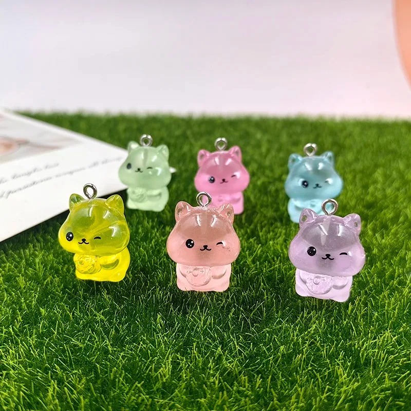 10Pcs 어둠 속에서 빛나는 Kawaii 다람쥐 수지 - Resin Craft Supplies 리뷰 및 가격