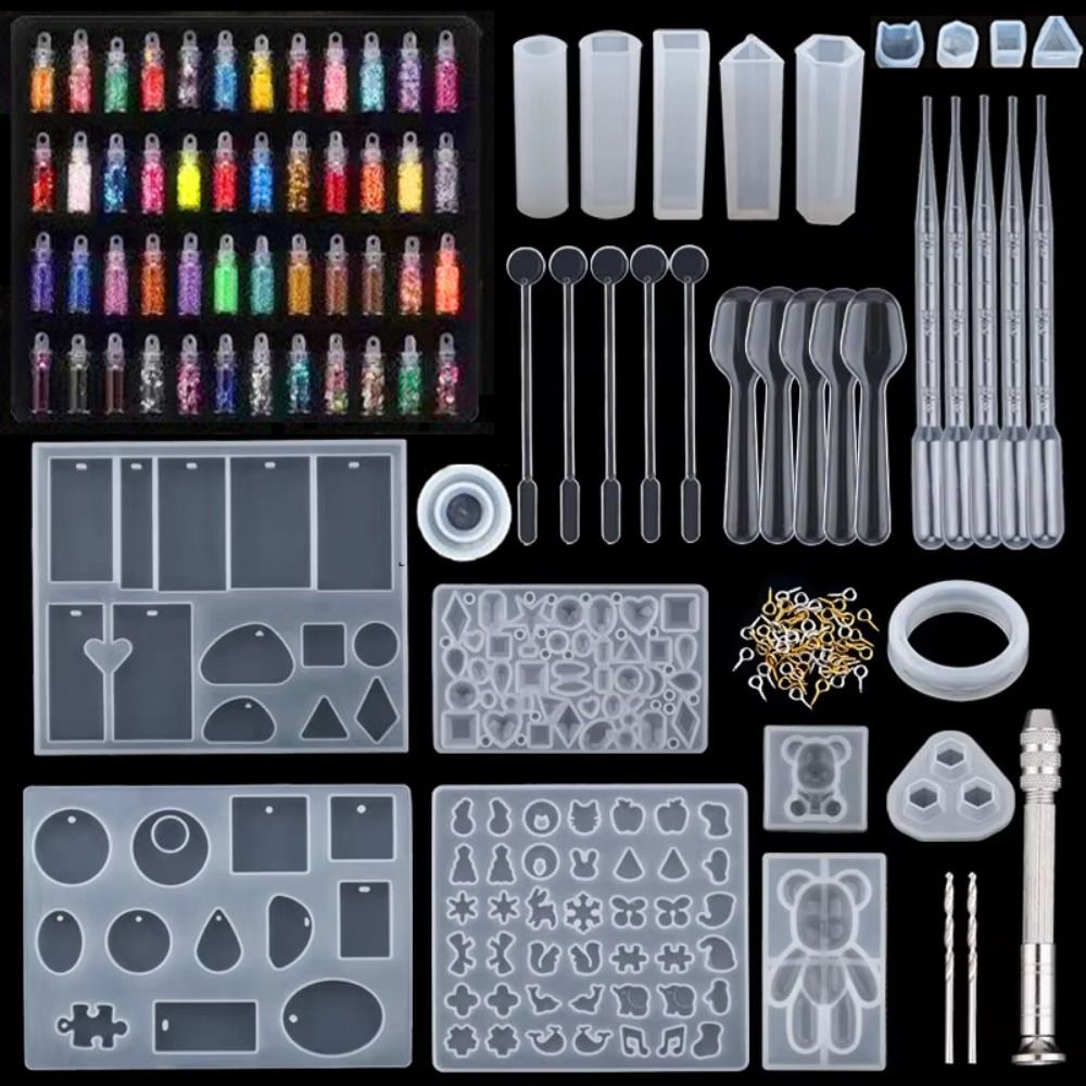 곰 모양 주조 몰드 에폭시 레진 몰드 키트 투명 에폭시 - Resin Jewelry Kit 리뷰 및 가격