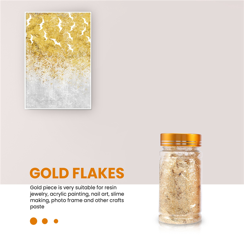 레진 트레이 몰드용 ABEZ 금박 플레이크, 페인팅 예 - Gold Foil Flakes 리뷰 및 가격