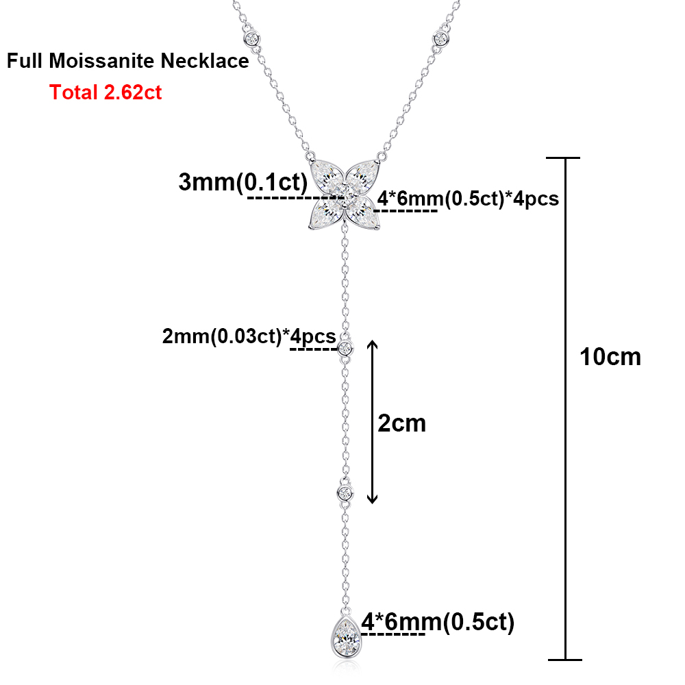 여성용 베젤 세팅 모이사나이트 펜던트 목걸이, 페어/라 - Bezels Set Pendant 리뷰 및 가격