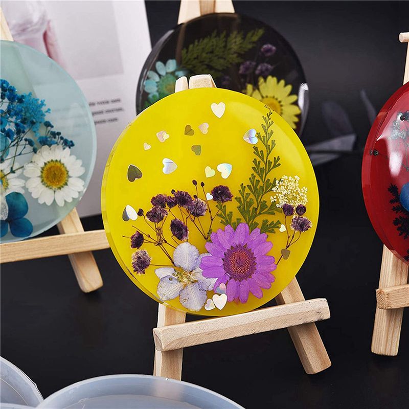 ABLQ 20PCS 레진 주조용 원형 레진 코스터 몰드 - Coaster Mold Round 리뷰 및 가격