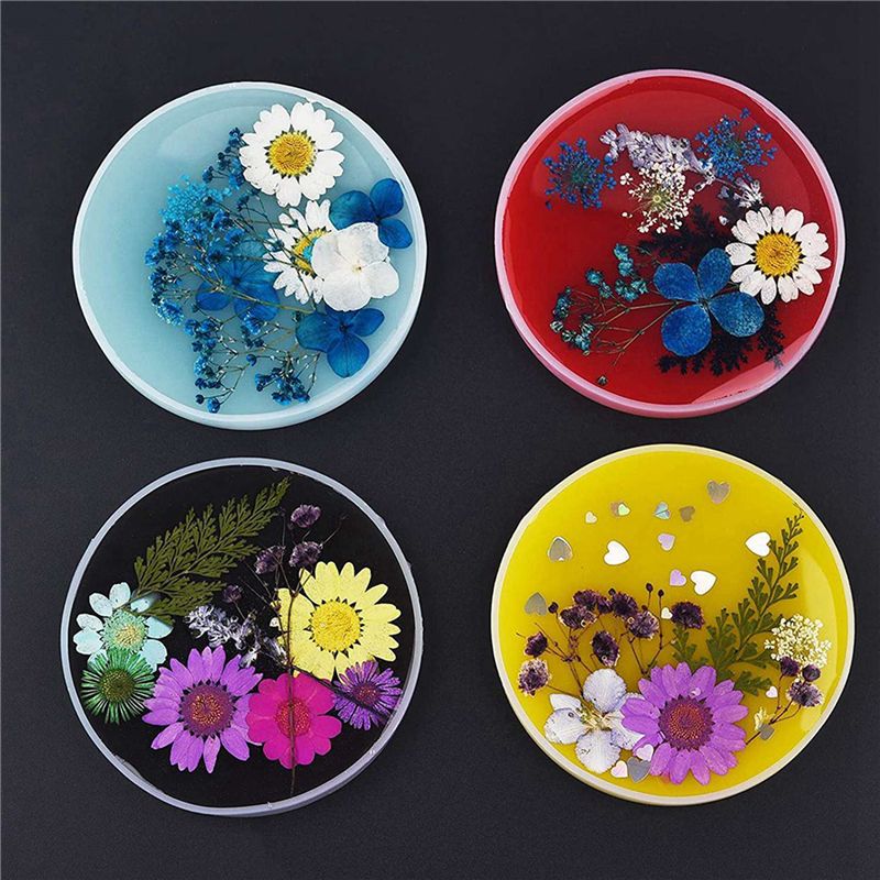 ABLQ 20PCS 레진 주조용 원형 레진 코스터 몰드 - Coaster Mold Round 리뷰 및 가격