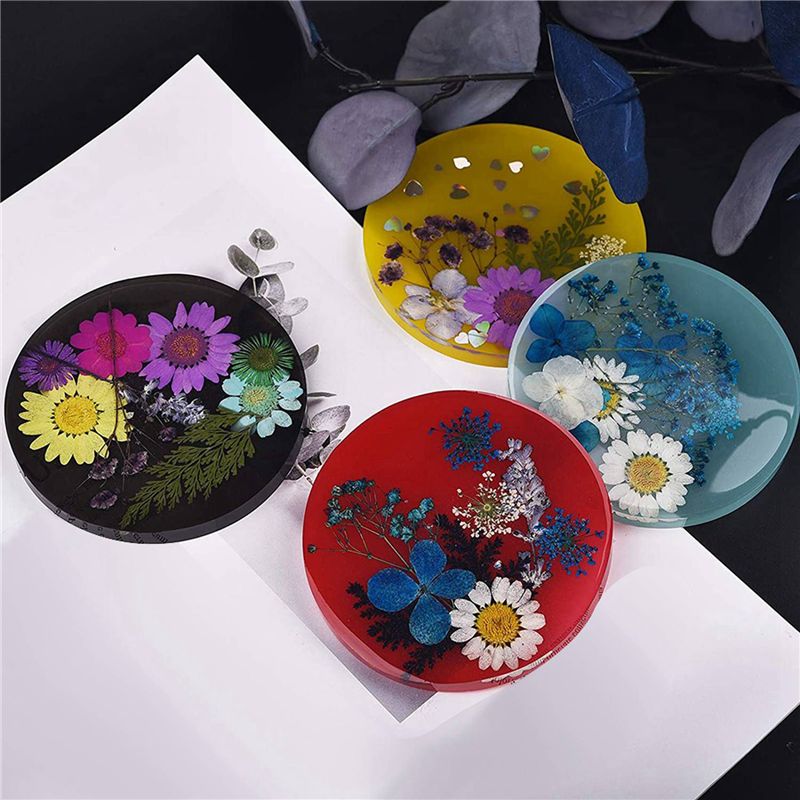 ABLQ 20PCS 레진 주조용 원형 레진 코스터 몰드 - Coaster Mold Round 리뷰 및 가격