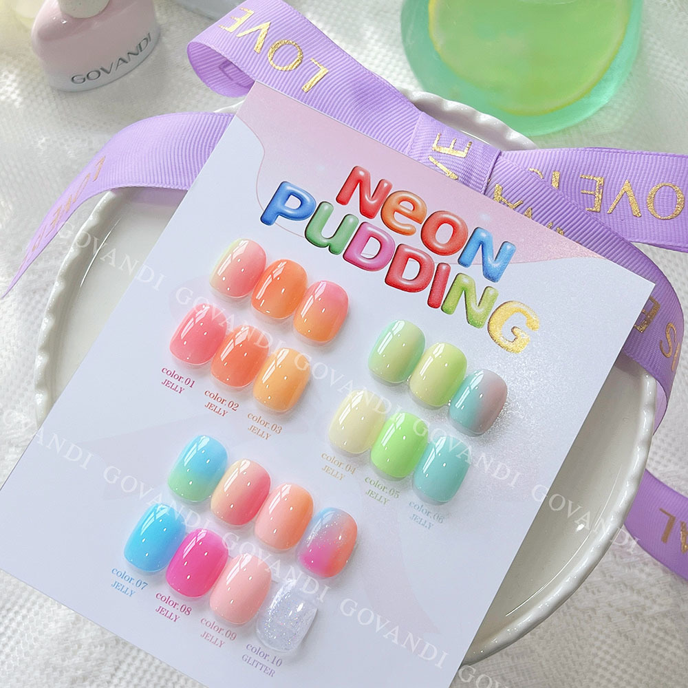봄 여름 10개 아이스크림 젤 네일 폴리쉬 세트 쏙 오 - Resin Glitter Pack 리뷰 및 가격
