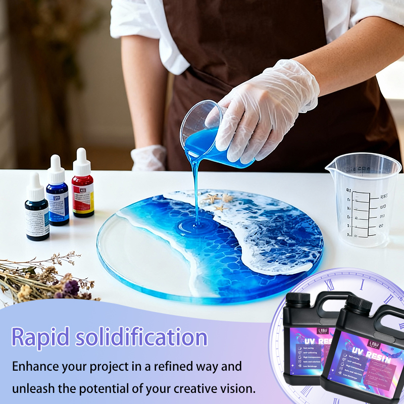 1000g UV 레진 크리스탈 클리어 하드 UV 경화  - Epoxy Uv Resin Kit 리뷰 및 가격