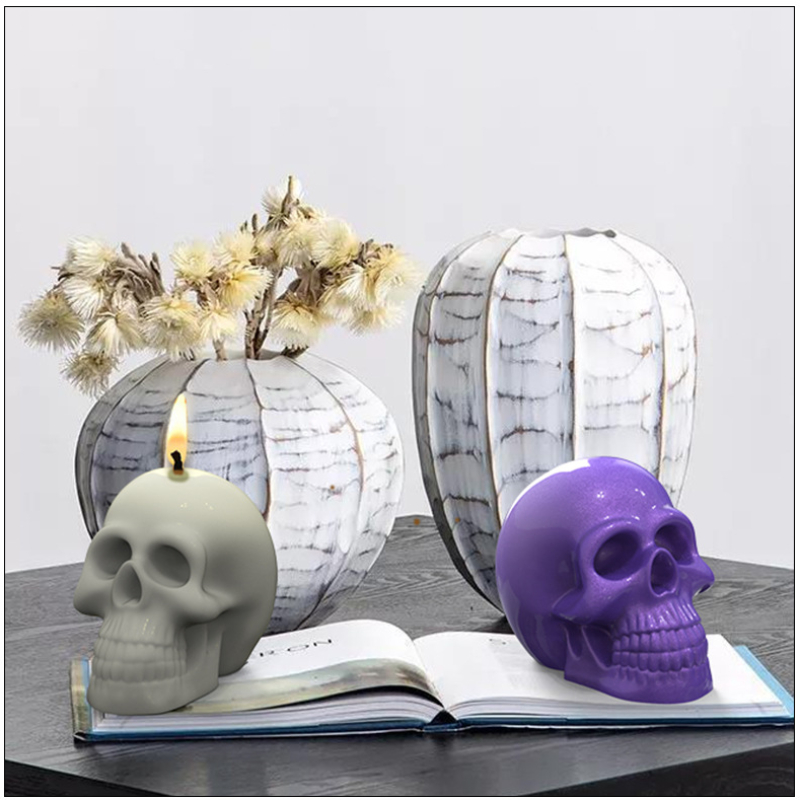3D 해골 실리콘 캔들 몰드, DIY 고스트 헤드 공예 - Resin Craft Ideas 리뷰 및 가격
